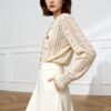 Women's Cardigan Crew Neck Long Sleeve Sweater Manufacturer - MOQ 100 pcs - Style 7169 Women's Cardigan Crew Neck Long Sleeve Sweater Manufacturer - MOQ 100 pcs - Style 7169