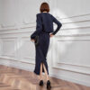 Women's Long Sleeve Knitwear Manufacturer - MOQ 100 pcs - Style 7171