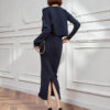 Women's Long Sleeve Knitwear Manufacturer - MOQ 100 pcs - Style 7171