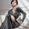 Women's Long Sleeve Knitwear Manufacturer - MOQ 100 pcs - Style 7172