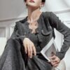 Women's Long Sleeve Knitwear Manufacturer - MOQ 100 pcs - Style 7172