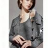 Women's Long Sleeve Knitwear Manufacturer - MOQ 100 pcs - Style 7172