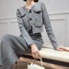 Women's Long Sleeve Knitwear Manufacturer - MOQ 100 pcs - Style 7172