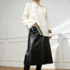 Women's Pullover Long Sleeve Sweater Manufacturer - MOQ 100 pcs - Style 7174