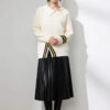 Women's Pullover Long Sleeve Sweater Manufacturer - MOQ 100 pcs - Style 7174