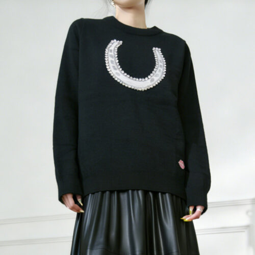 Women's Pullover Crew Neck Long Sleeve Sweater Manufacturer - MOQ 100 pcs - Style 7179