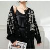 Women's Cardigan Crew Neck Long Sleeve Sweater Manufacturer - MOQ 100 pcs - Style 7184