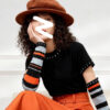 Women's Pullover Crew Neck Long Sleeve Sweater Manufacturer - MOQ 100 pcs - Style 7189
