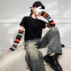 Women's Pullover Crew Neck Long Sleeve Sweater Manufacturer - MOQ 100 pcs - Style 7189