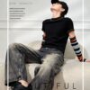 Women's Pullover Crew Neck Long Sleeve Sweater Manufacturer - MOQ 100 pcs - Style 7189