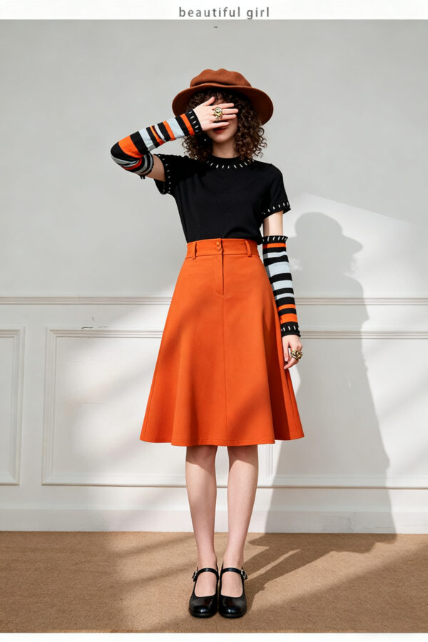 Women's Pullover Crew Neck Long Sleeve Sweater Manufacturer - MOQ 100 pcs - Style 7189