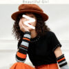 Women's Pullover Crew Neck Long Sleeve Sweater Manufacturer - MOQ 100 pcs - Style 7189