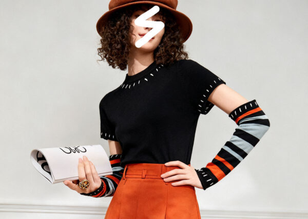 Women's Pullover Crew Neck Long Sleeve Sweater Manufacturer - MOQ 100 pcs - Style 7189