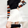 Women's Pullover Crew Neck Long Sleeve Sweater Manufacturer - MOQ 100 pcs - Style 7189