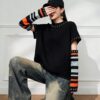 Women's Pullover Crew Neck Long Sleeve Sweater Manufacturer - MOQ 100 pcs - Style 7189