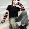 Women's Pullover Crew Neck Long Sleeve Sweater Manufacturer - MOQ 100 pcs - Style 7189