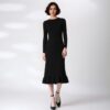 Women's Crew Neck Long Sleeve Knitwear Manufacturer - MOQ 100 pcs - Style 8238 Women's Crew Neck Long Sleeve Knitwear Manufacturer - MOQ 100 pcs - Style 8238