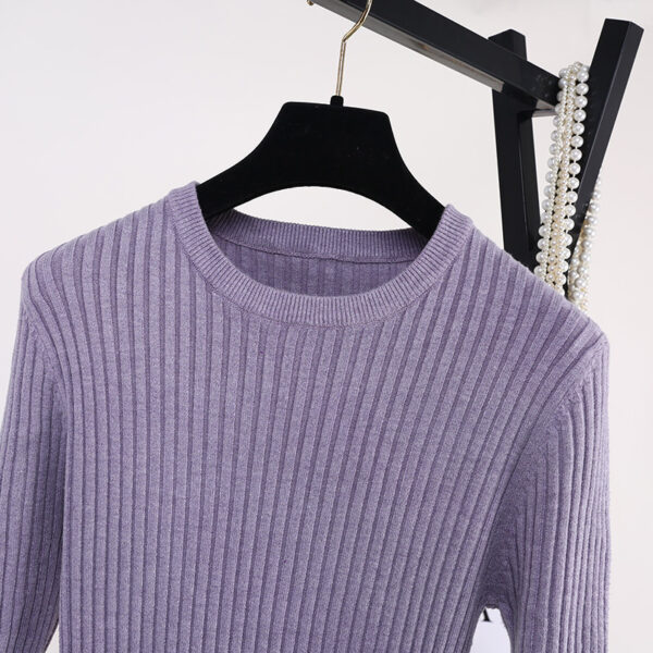 Women's Crew Neck Long Sleeve Knitwear Manufacturer - MOQ 100 pcs - Style 8238 Women's Crew Neck Long Sleeve Knitwear Manufacturer - MOQ 100 pcs - Style 8238