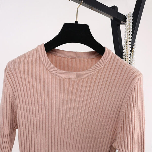 Women's Crew Neck Long Sleeve Knitwear Manufacturer - MOQ 100 pcs - Style 8238 Women's Crew Neck Long Sleeve Knitwear Manufacturer - MOQ 100 pcs - Style 8238