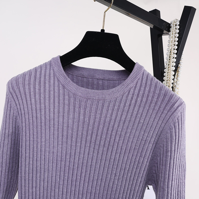 Women's Crew Neck Long Sleeve Knitwear Manufacturer - MOQ 100 pcs - Style 8238 Women's Crew Neck Long Sleeve Knitwear Manufacturer - MOQ 100 pcs - Style 8238