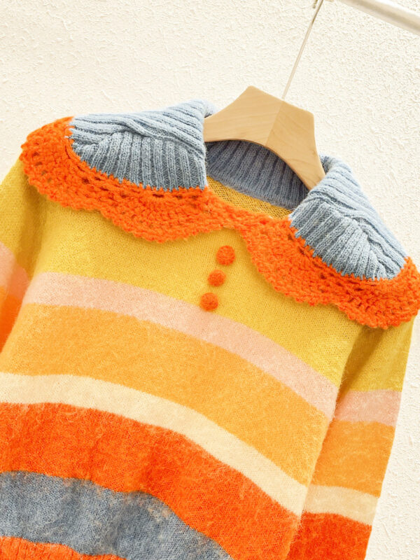 Women's Pullover Long Sleeve Sweater Manufacturer - MOQ 100 pcs - Style 86001