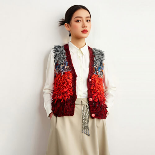 Women's Cardigan Knitwear Manufacturer - MOQ 100 pcs - Style 9015