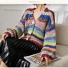 Women's Cardigan V Neck Long Sleeve Sweater Manufacturer - MOQ 100 pcs - Style 9018 Women's Cardigan V Neck Long Sleeve Sweater Manufacturer - MOQ 100 pcs - Style 9018