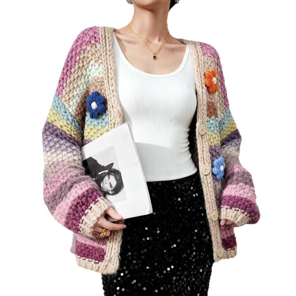 Women's Cardigan V Neck Long Sleeve Sweater Manufacturer - MOQ 100 pcs - Style 9019 Women's Cardigan V Neck Long Sleeve Sweater Manufacturer - MOQ 100 pcs - Style 9019