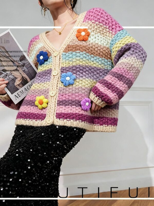 Women's Cardigan V Neck Long Sleeve Sweater Manufacturer - MOQ 100 pcs - Style 9019 Women's Cardigan V Neck Long Sleeve Sweater Manufacturer - MOQ 100 pcs - Style 9019