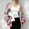 Women's Cardigan V Neck Long Sleeve Sweater Manufacturer - MOQ 100 pcs - Style 9019 Women's Cardigan V Neck Long Sleeve Sweater Manufacturer - MOQ 100 pcs - Style 9019