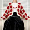 Women's V Neck Long Sleeve Sweater Manufacturer - MOQ 100 pcs - Style 9020