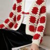 Women's V Neck Long Sleeve Sweater Manufacturer - MOQ 100 pcs - Style 9020