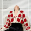 Women's V Neck Long Sleeve Sweater Manufacturer - MOQ 100 pcs - Style 9020