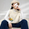 Women's Crew Neck Knitwear Manufacturer - MOQ 100 pcs - Style 9021