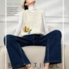 Women's Crew Neck Knitwear Manufacturer - MOQ 100 pcs - Style 9021