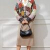 Women's Cardigan V Neck Long Sleeve Sweater Manufacturer - MOQ 100 pcs - Style 9023