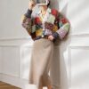Women's Cardigan V Neck Long Sleeve Sweater Manufacturer - MOQ 100 pcs - Style 9023