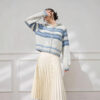 Women's Cardigan Long Sleeve Sweater Manufacturer - MOQ 100 pcs - Style 9024