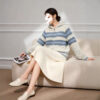 Women's Cardigan Long Sleeve Sweater Manufacturer - MOQ 100 pcs - Style 9024