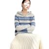 Women's Cardigan Long Sleeve Sweater Manufacturer - MOQ 100 pcs - Style 9024