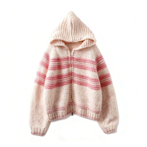 Women's Cardigan Long Sleeve Sweater Manufacturer - MOQ 100 pcs - Style 9024