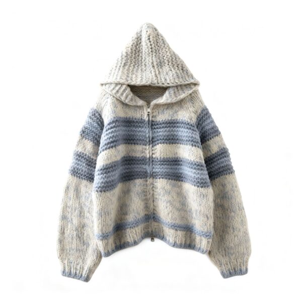 Women's Cardigan Long Sleeve Sweater Manufacturer - MOQ 100 pcs - Style 9024