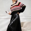 Women's Pullover Crew Neck Long Sleeve Sweater Manufacturer - MOQ 100 pcs - Style 9025