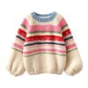 Women's Pullover Crew Neck Long Sleeve Sweater Manufacturer - MOQ 100 pcs - Style 9025