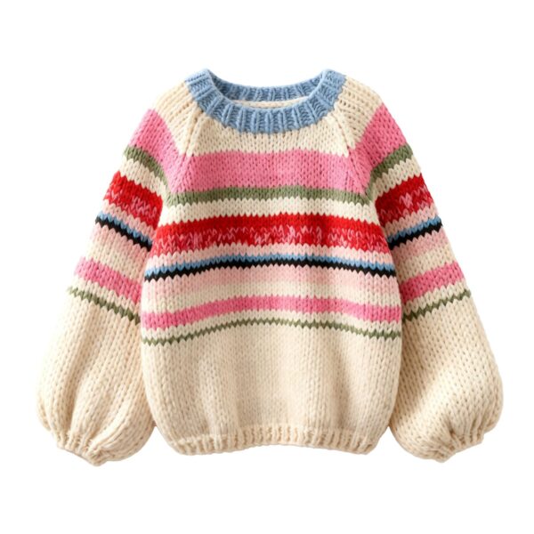 Women's Pullover Crew Neck Long Sleeve Sweater Manufacturer - MOQ 100 pcs - Style 9025