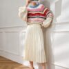 Women's Pullover Crew Neck Long Sleeve Sweater Manufacturer - MOQ 100 pcs - Style 9025