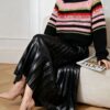 Women's Pullover Crew Neck Long Sleeve Sweater Manufacturer - MOQ 100 pcs - Style 9025