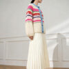 Women's Cardigan Crew Neck Long Sleeve Sweater Manufacturer - MOQ 100 pcs - Style 9026 Women's Cardigan Crew Neck Long Sleeve Sweater Manufacturer - MOQ 100 pcs - Style 9026