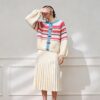 Women's Cardigan Crew Neck Long Sleeve Sweater Manufacturer - MOQ 100 pcs - Style 9026 Women's Cardigan Crew Neck Long Sleeve Sweater Manufacturer - MOQ 100 pcs - Style 9026