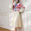 Women's Cardigan Crew Neck Long Sleeve Sweater Manufacturer - MOQ 100 pcs - Style 9026 Women's Cardigan Crew Neck Long Sleeve Sweater Manufacturer - MOQ 100 pcs - Style 9026